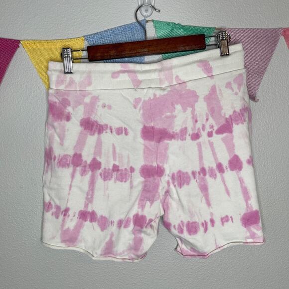 NWT Threads 4 Thought Pink White Tie Dye Lounge Shorts | S - Picture 2 of 5